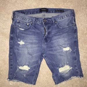jean shorts